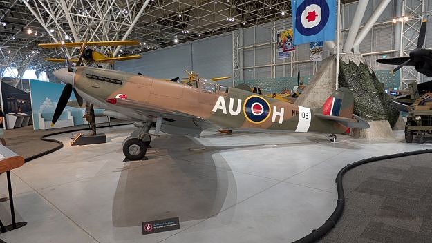 Submarine Spitfire on display at the Canada Aviation and Space Museum in Ottawa, photo Norm Jurgen