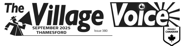 The Village Voice September 2025 Thamesford
