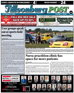Tillsonburg Post September 17, 2026 - Volume 3, Issue 1