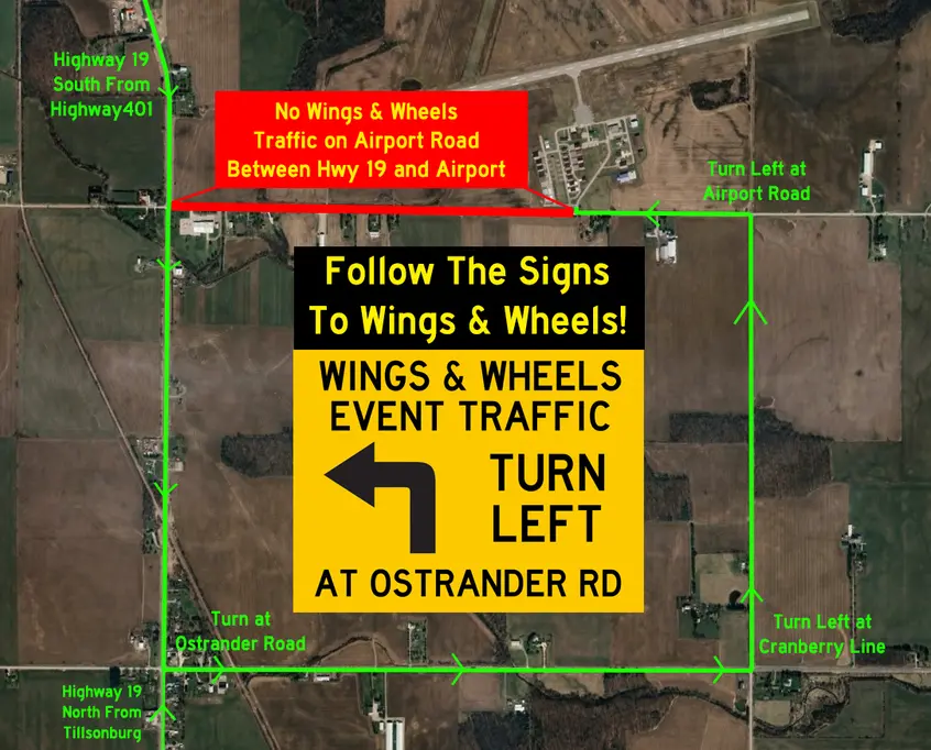 Detour Wings and Wheels Event