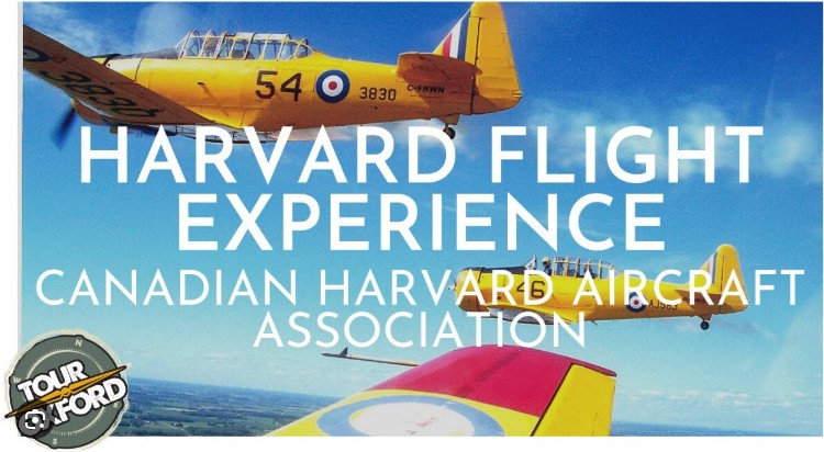 Tour Oxford features the Canadian Harvard Aircraft Association on YouTube